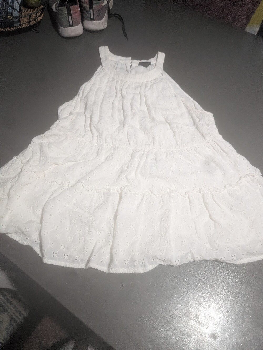 Torrid Size 00 White Halter Top